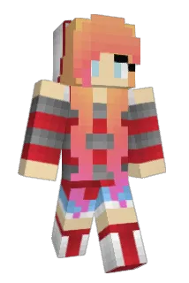 MonnieButterfly Minecraft avatar full body