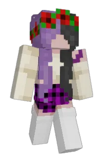 MonoMika Minecraft avatar full body
