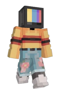 Monocasa Minecraft avatar full body
