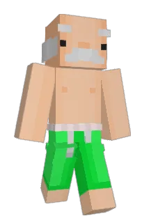 Monocraft Minecraft avatar full body