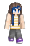 Monolate Minecraft avatar full body