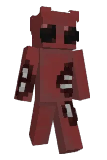 Monotonish Minecraft avatar full body