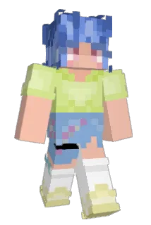 Monsicha Minecraft avatar full body
