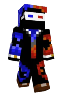 MonsieurShinra Minecraft avatar full body