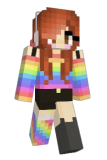 Monstarburst Minecraft avatar full body