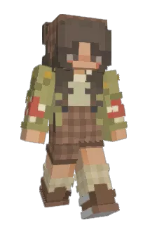 Monsutaze Minecraft avatar full body