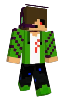 Montzyboy Minecraft avatar full body