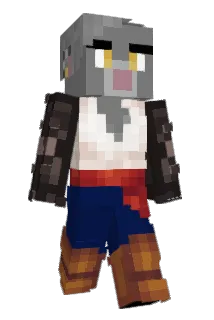 MooSeeker Minecraft avatar full body