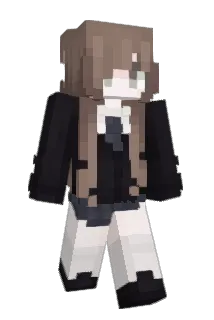 MoonaLoona Minecraft avatar full body