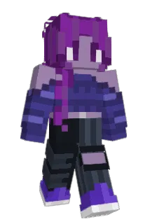 Moonbuds Minecraft avatar full body
