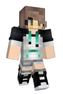 Moondustwerewolf Minecraft avatar full body