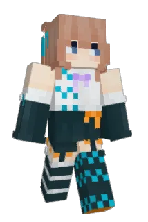 Mooninadress Minecraft avatar full body