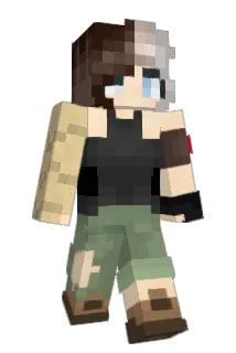MooniniHalo Minecraft avatar full body