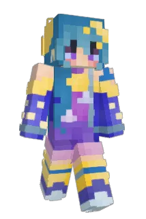 Moonlitewitch Minecraft avatar full body