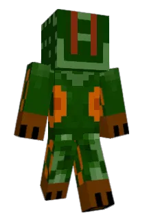 MoosTheWarrior Minecraft avatar full body