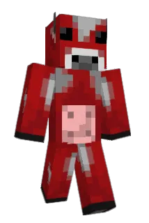 Mooshroom Minecraft avatar full body