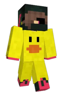 Morgenroutine Minecraft avatar full body