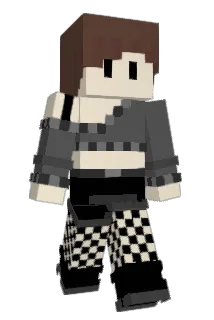 Morgundy Minecraft avatar full body