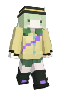 MoriaLuluka Minecraft avatar full body