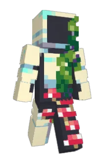 Morigale Minecraft avatar full body