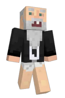 Mort Minecraft avatar full body