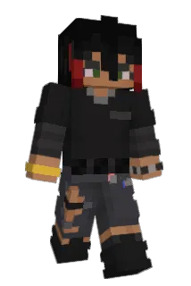 MortMish Minecraft avatar full body