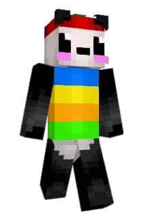 MortalESC Minecraft avatar full body