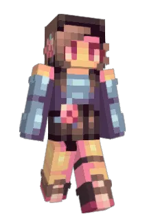 Mortilein Minecraft avatar full body
