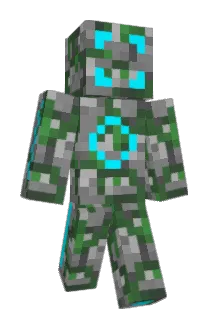 MossML Minecraft avatar full body