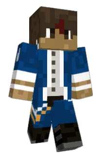 Mossflake Minecraft avatar full body