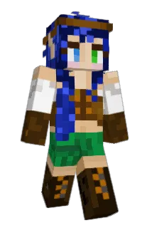 MossyGemini Minecraft avatar full body
