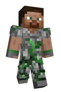 MossySteve Minecraft avatar full body