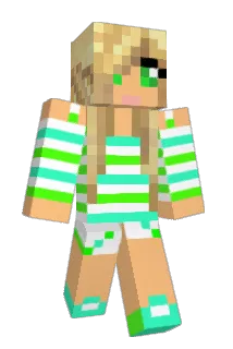 Motile Minecraft avatar full body