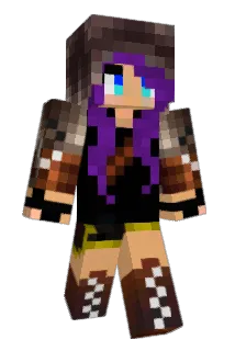 MotocrossGirl117 Minecraft avatar full body
