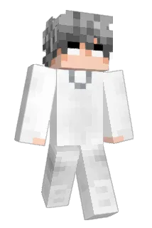 Motocyclette Minecraft avatar full body