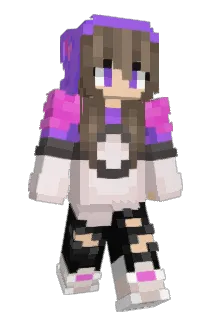 Moupi Minecraft avatar full body