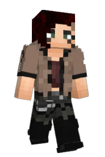 MourningAperture Minecraft avatar full body