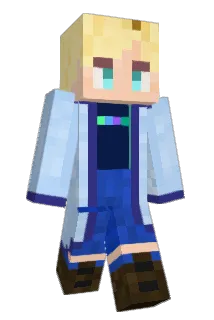 MouseAces Minecraft avatar full body
