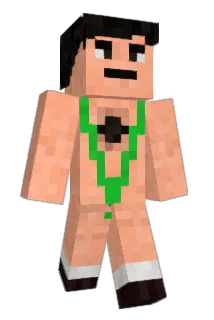 Moustusher Minecraft avatar full body