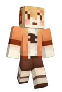 Mousu Minecraft avatar full body