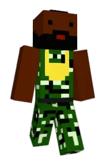 MoutD Minecraft avatar full body