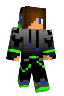 Moxelterrier Minecraft avatar full body