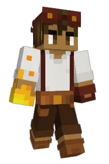 MrAbernathy Minecraft avatar full body