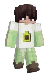 MrAwokado Minecraft avatar full body