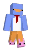 MrAxolotl Minecraft avatar full body
