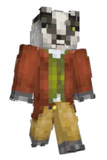 MrBadgerino Minecraft avatar full body