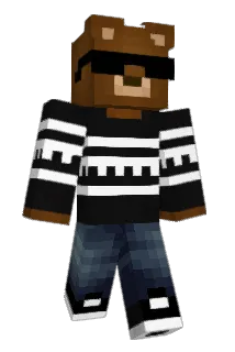 MrBeardyBear Minecraft avatar full body