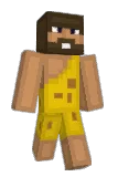 MrBeber Minecraft avatar full body