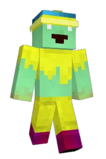 MrBlueButton Minecraft avatar full body