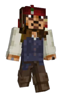 MrBlueHead Minecraft avatar full body